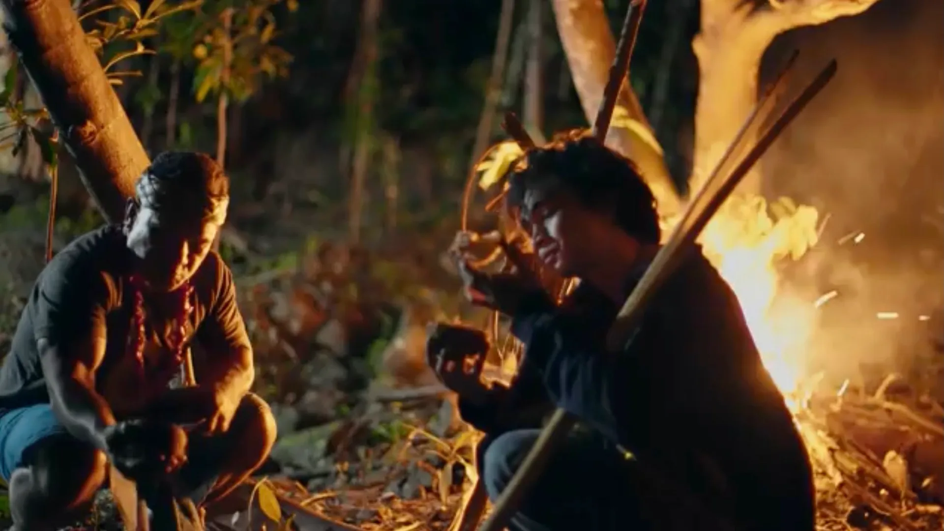Night survival fire – Hawaii Survival School